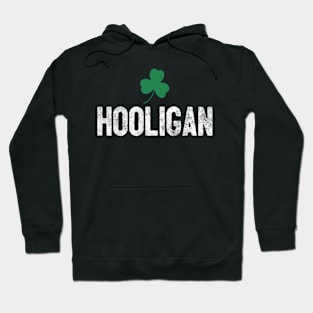 Hooligan Irish St Patrick'S Day Shamrock C Hoodie